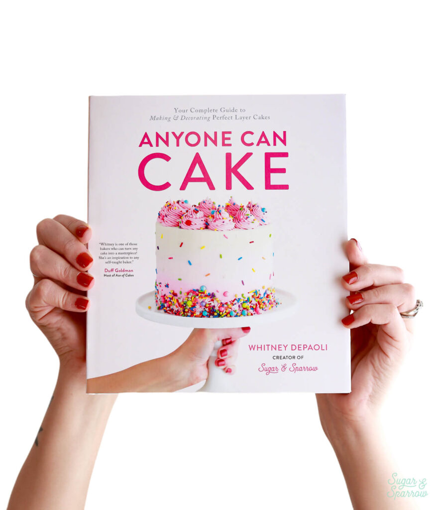 anyone can cake by whitney depaoli