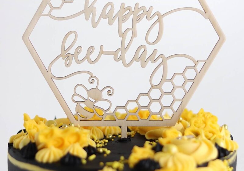 thistle and lace cake toppers