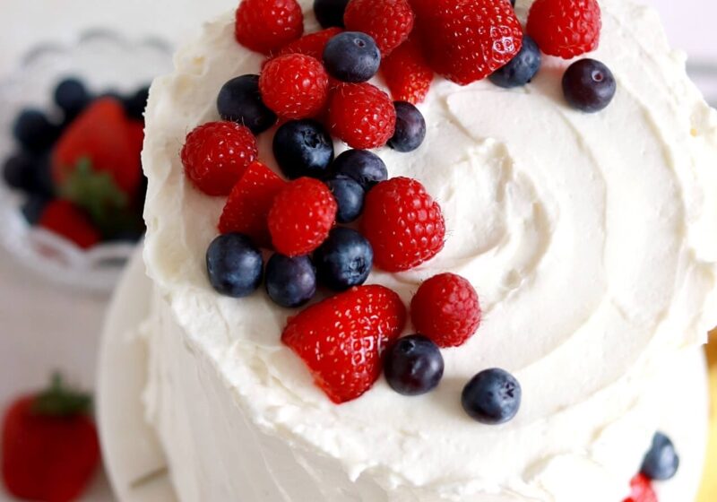 berry chantilly cake recipe inspired by whole foods