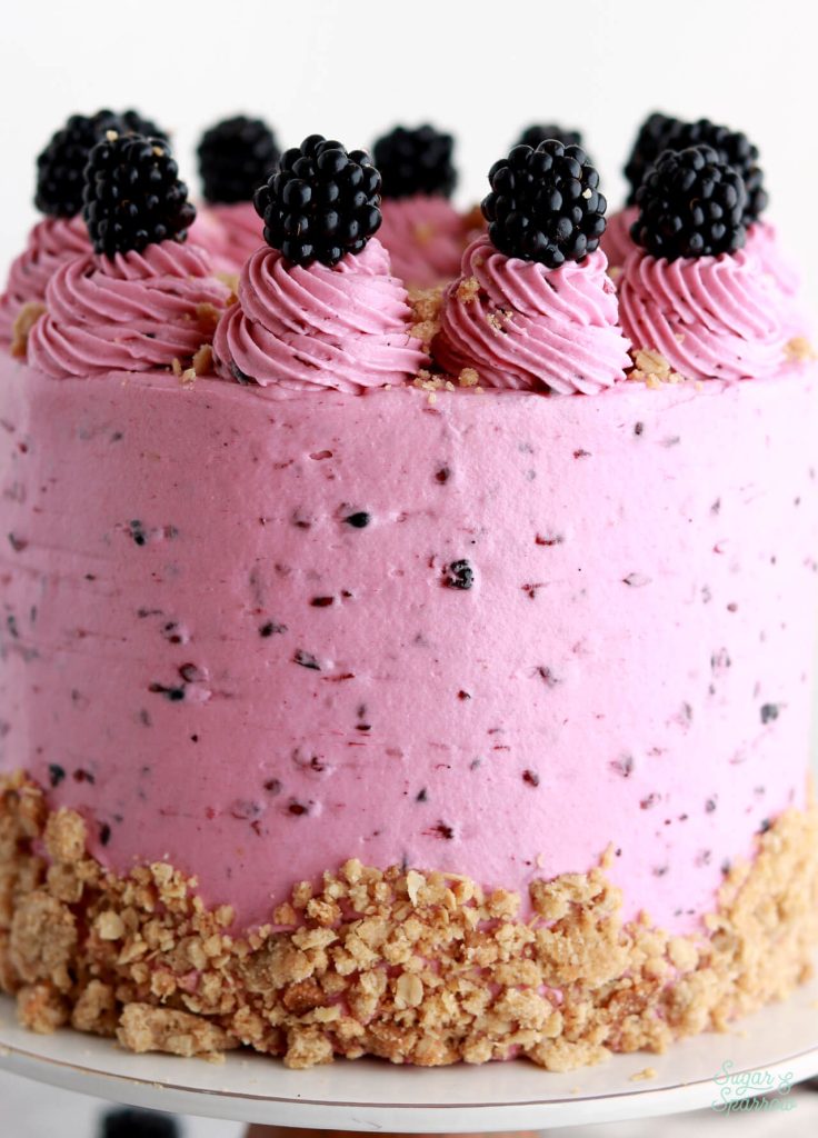 blackberry buttercream frosting recipe