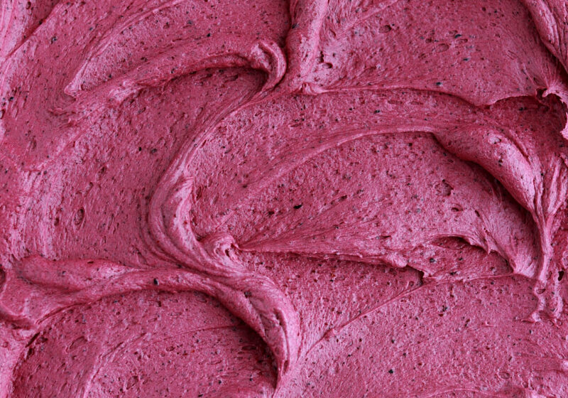 blueberry buttercream frosting recipe