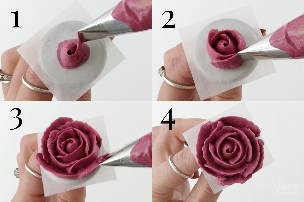 buttercream rose tutorial