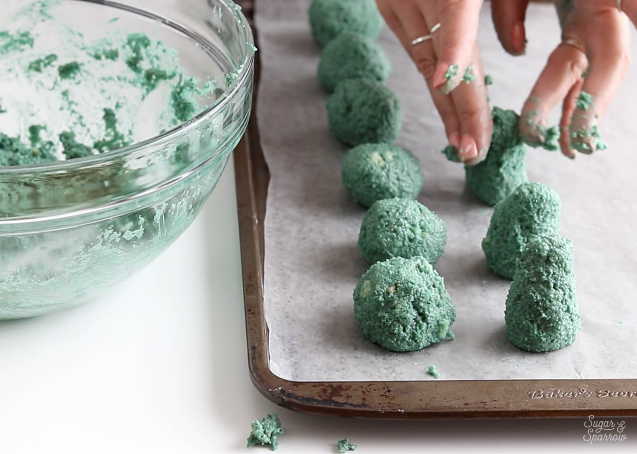 cactus shaped cake balls