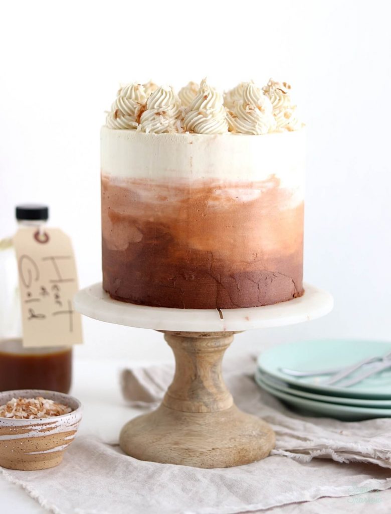 Chai layer cake with coconut buttercream recipe