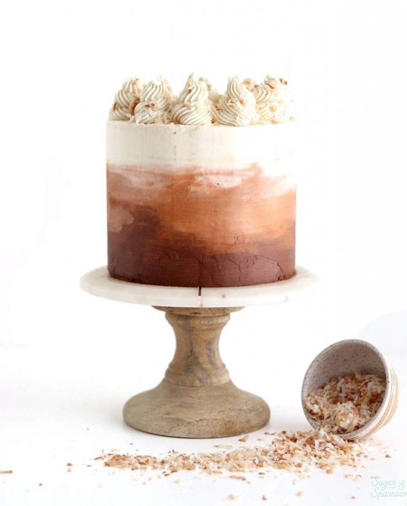 Coconut Chai Layer Cake Recipe by Sugar and Sparrow