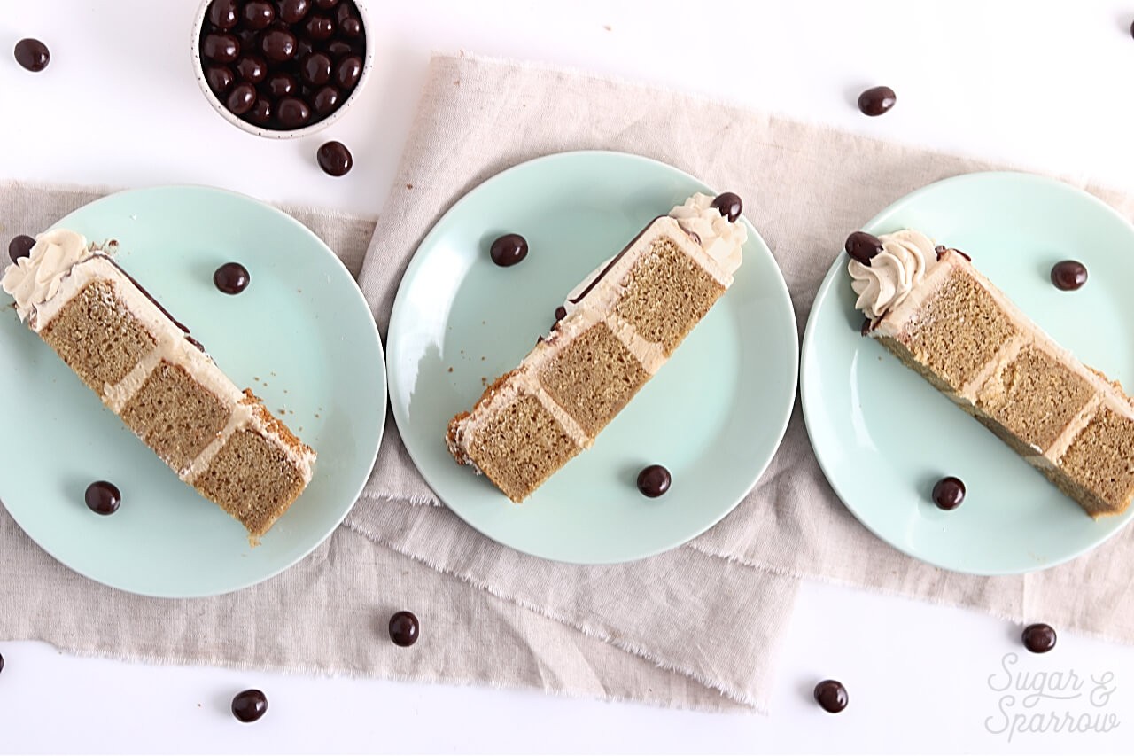 slices of coffee cake by sugar and sparrow