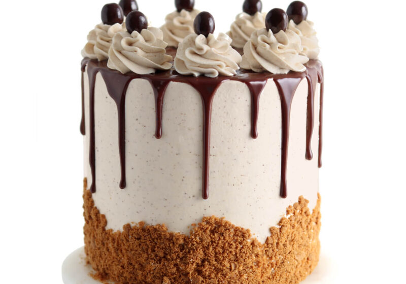 sugar and sparrow coffee layer cake
