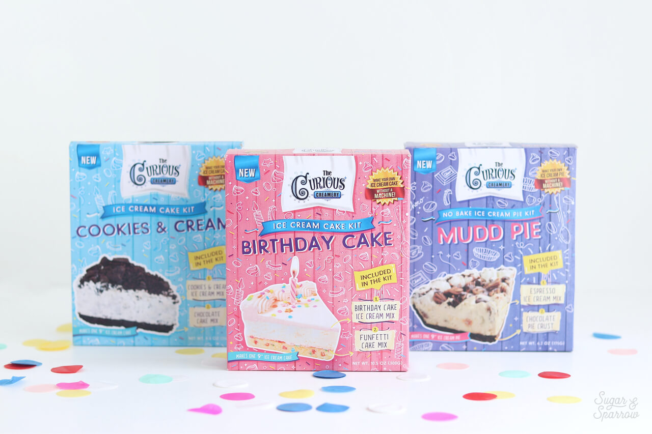 Ice Cream Cake Kits by The Curious Creamery