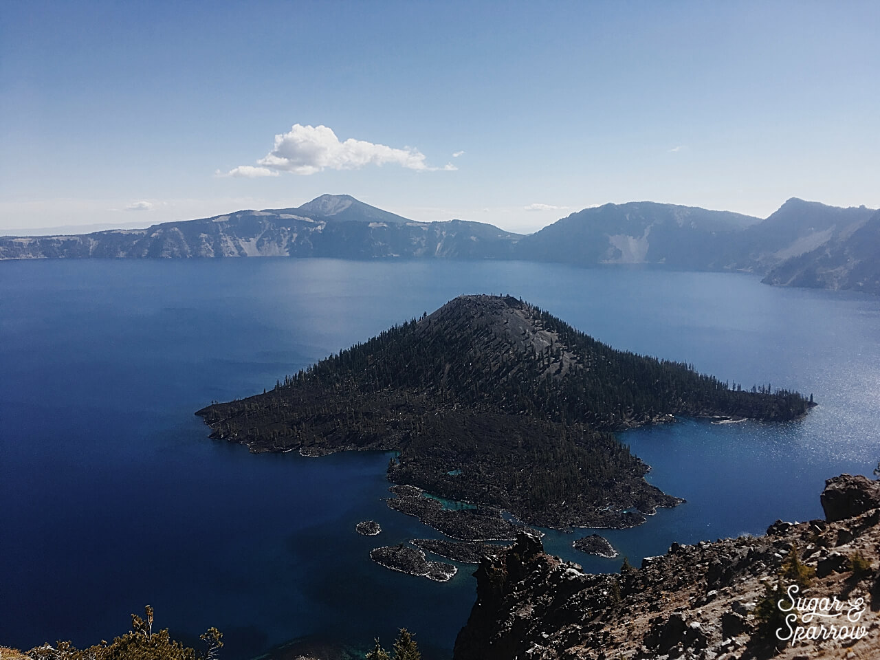 crater lake national park in Oregon