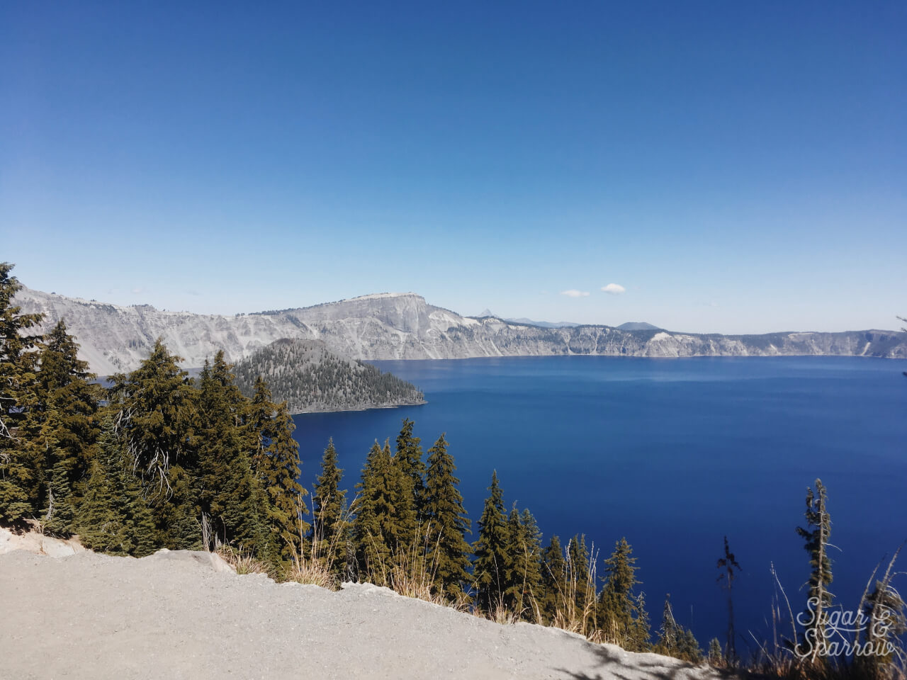 crater lake national park viewpoint