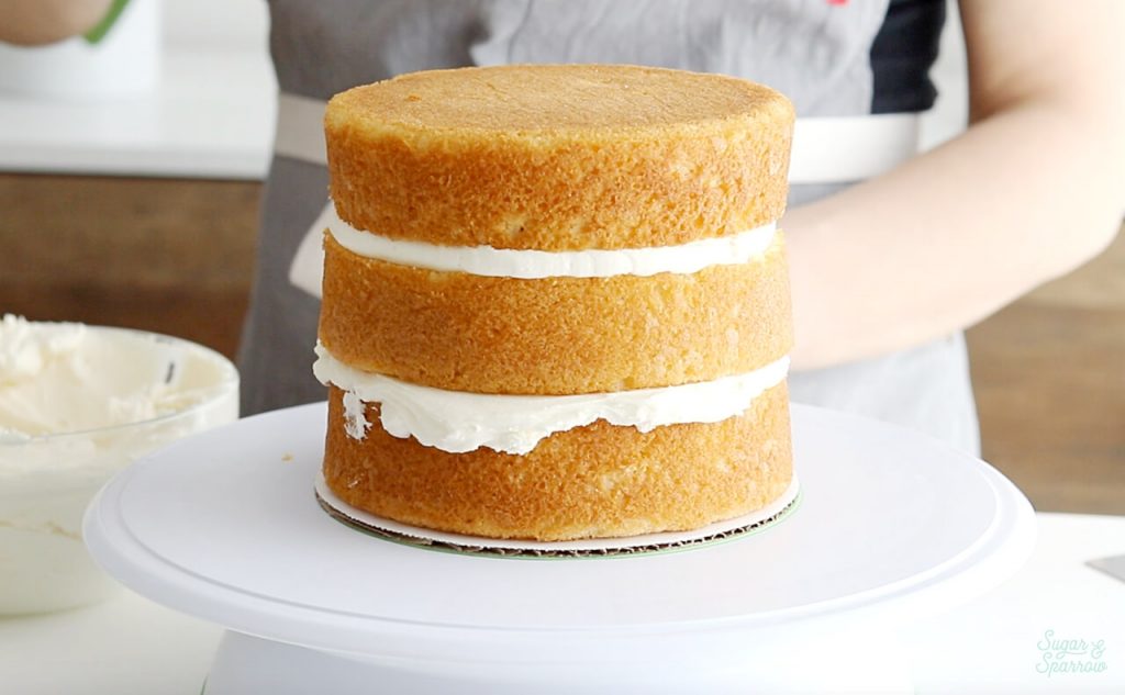 when to crumb coat a cake