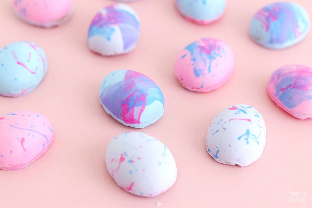 Easter egg cake pop bites tutorial