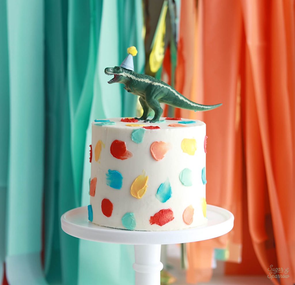 dinosaur first birthday cake ideas