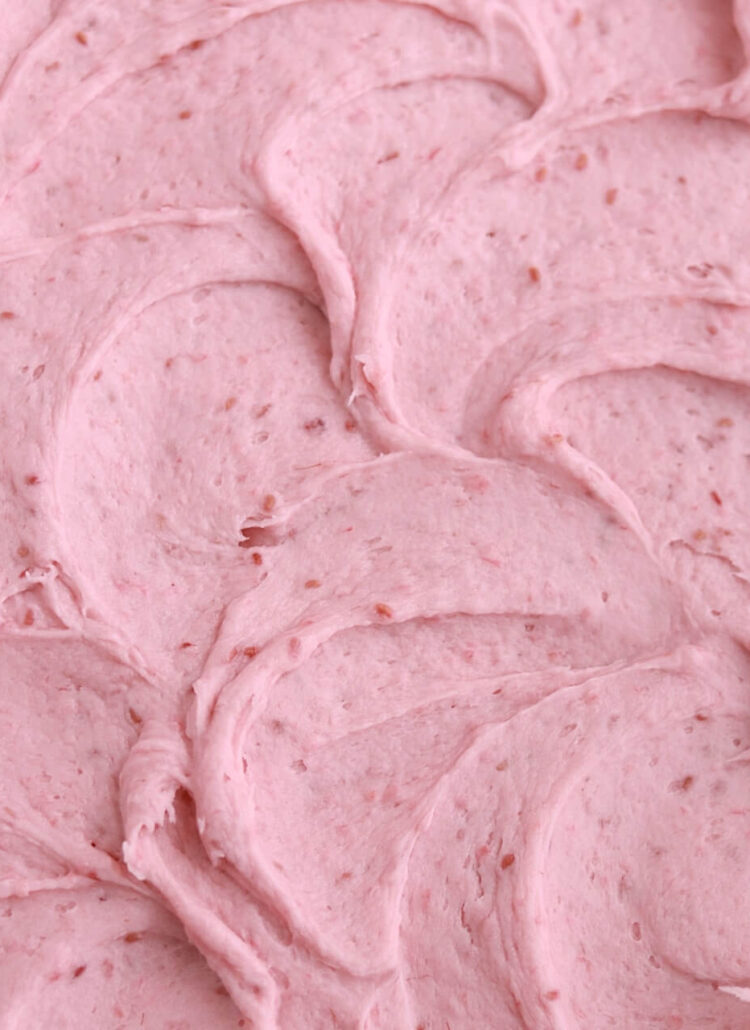 raspberry buttercream recipe with fresh raspberries