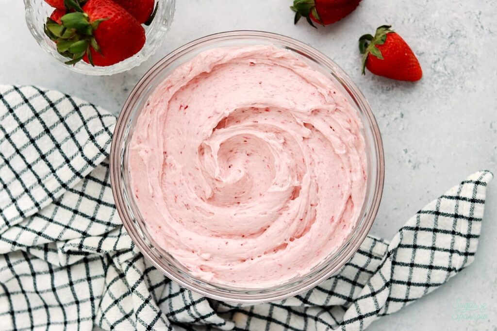 strawberry frosting recipe