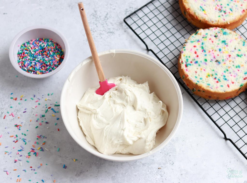 how to make funfetti buttercream