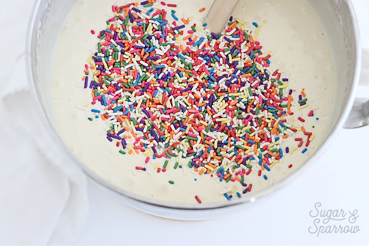 funfetti cake from scratch recipe