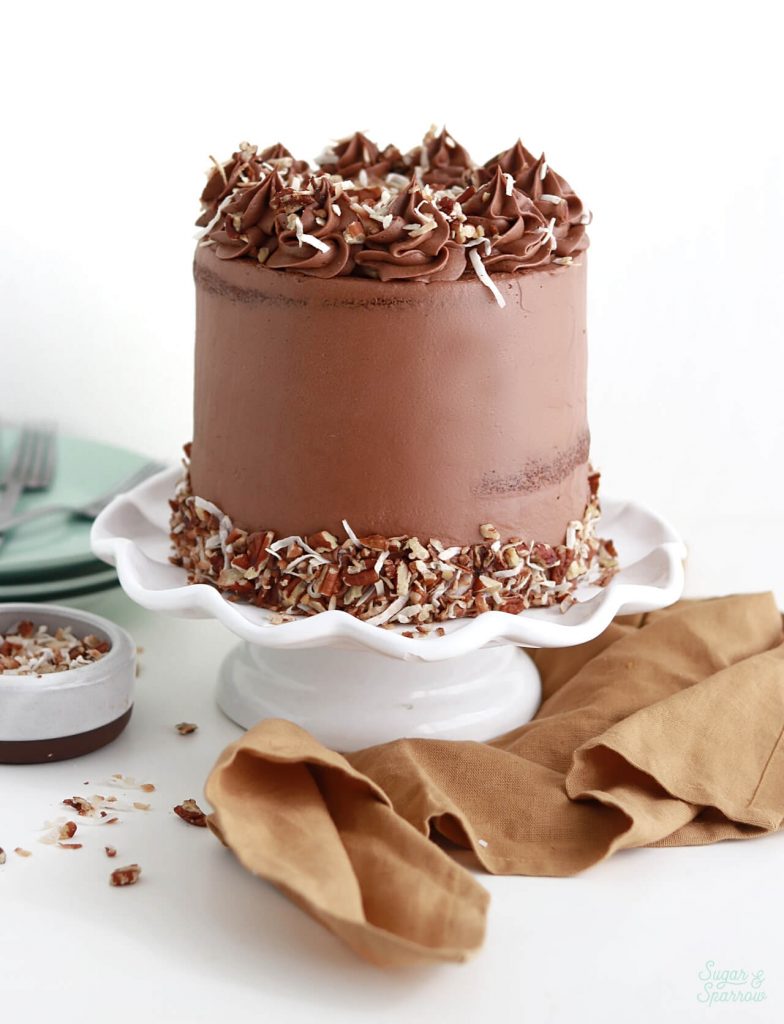 german chocolate cake and frosting recipe