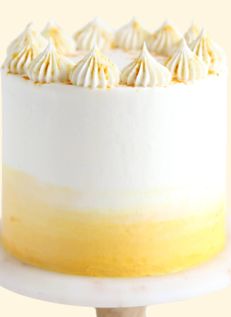 golden milk latte cake recipe