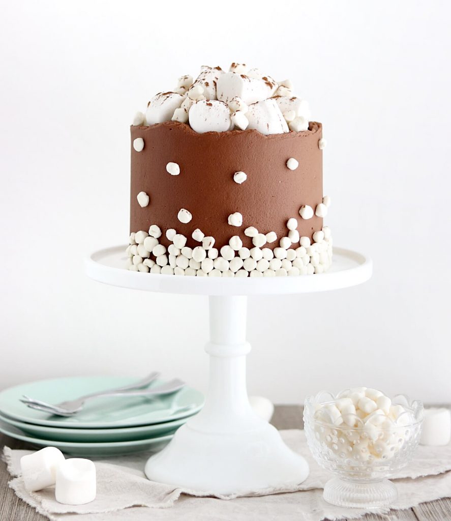 hot cocoa cake