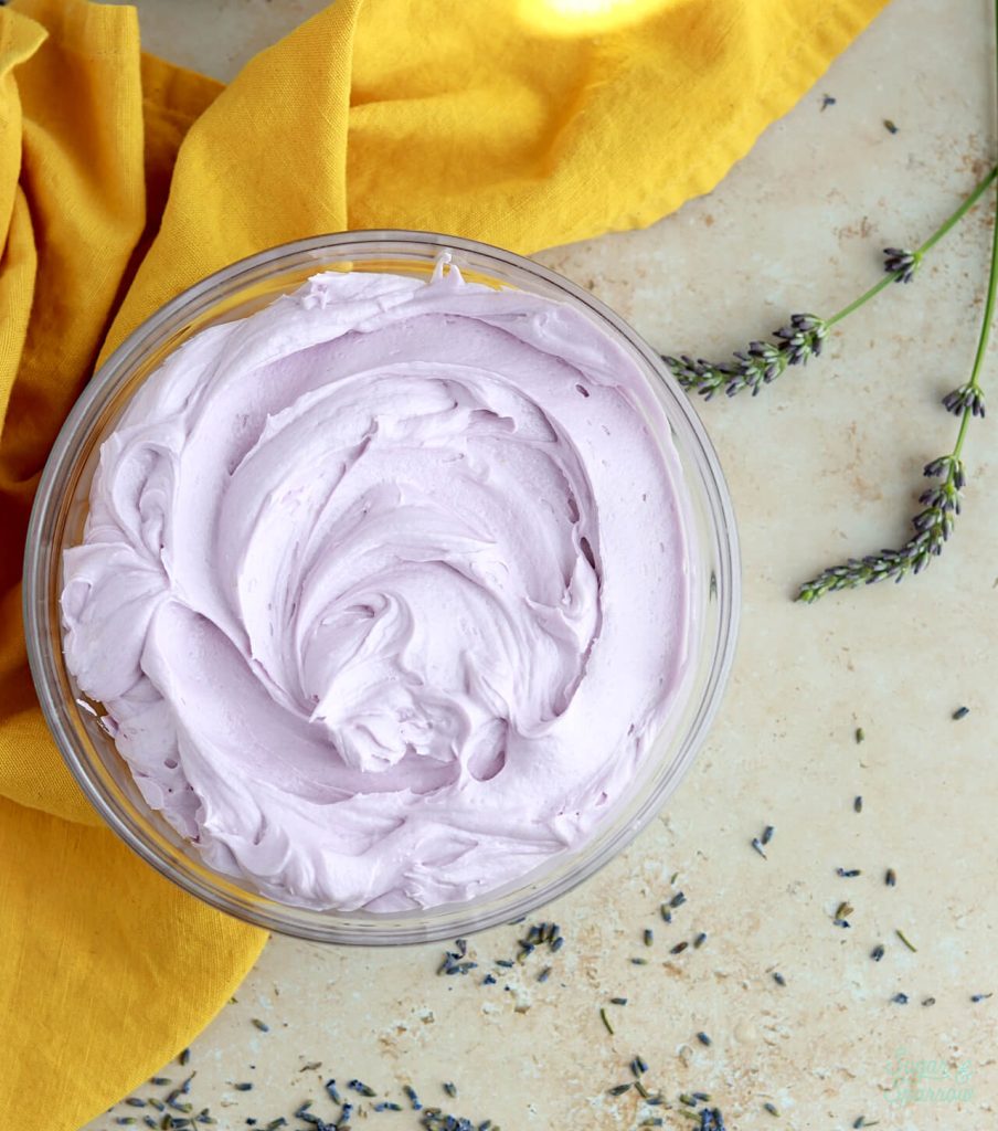 lavender frosting recipe