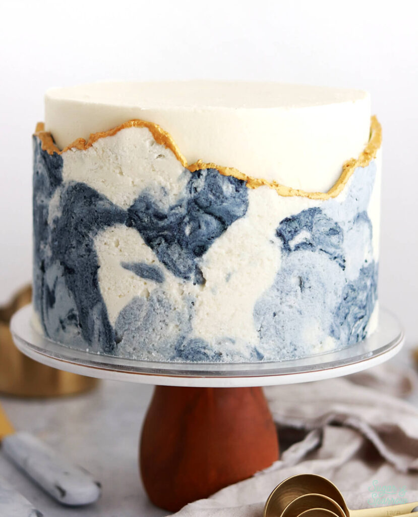 marble buttercream tutorial