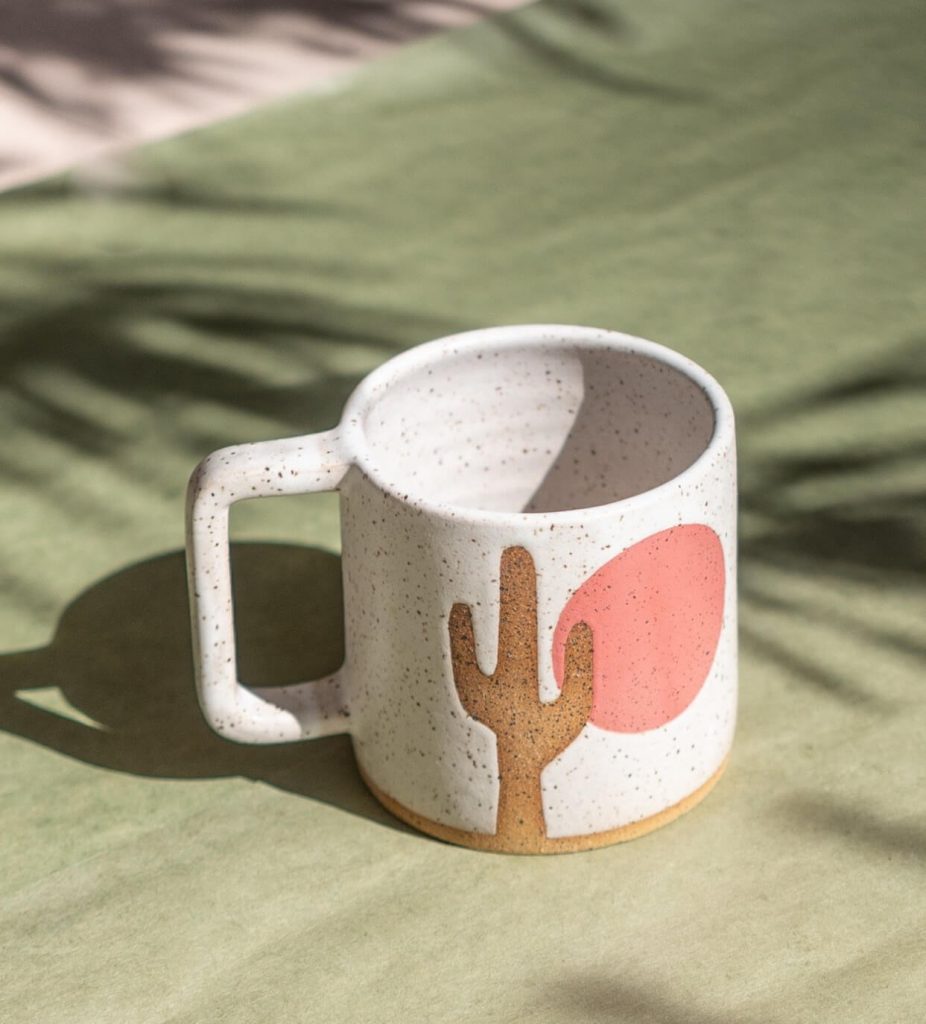 cactus mug by margaret and beau