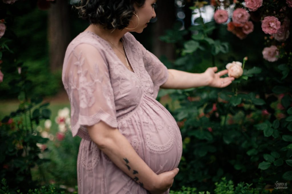 portland rose gardens photoshoot