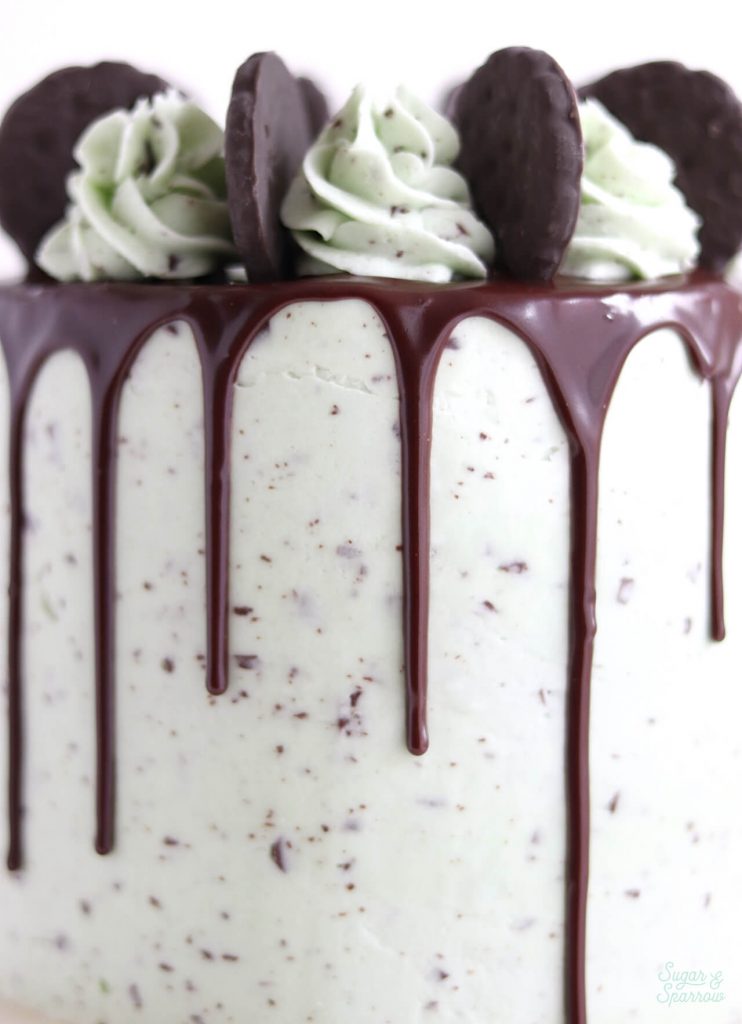 Mint chocolate chip frosting recipe