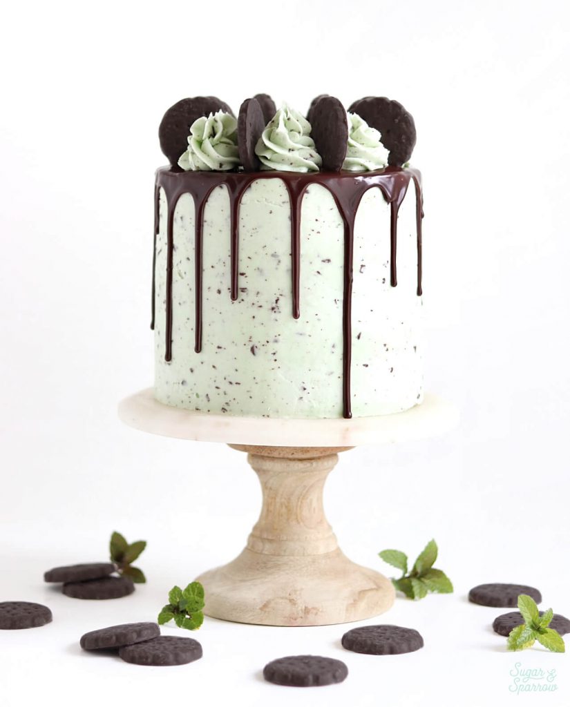 Mint Chocolate Cake recipe with Thin Mints