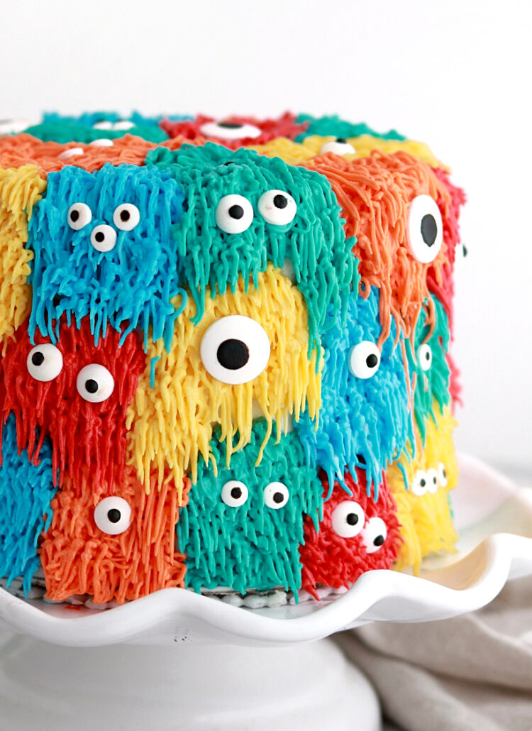 monster shag cake by sugar and sparrow