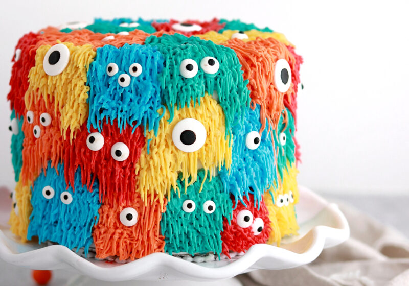 monster shag cake by sugar and sparrow