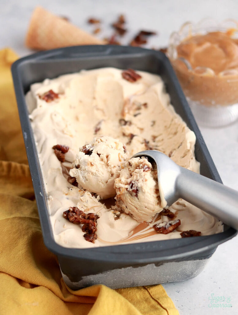 dulce de leche ice cream recipe with pecans