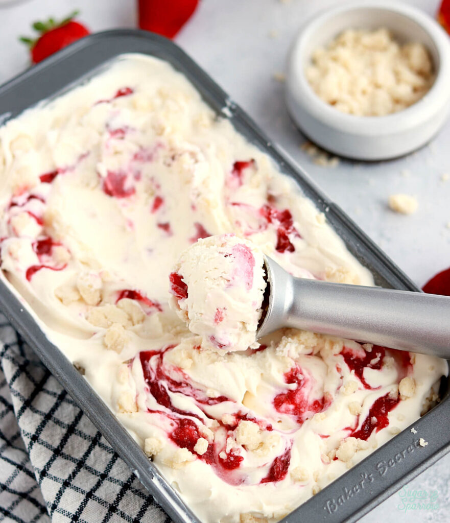 strawberry shortcake ice cream recipe