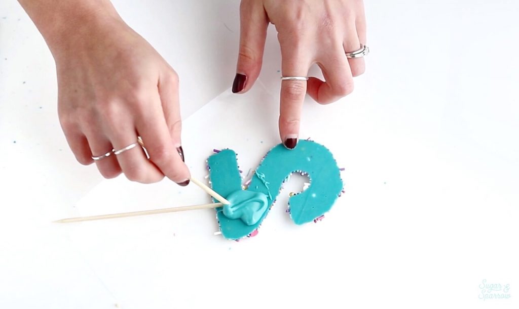 how to make your own cake topper numbers