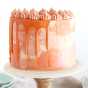 orange creamsicle cake recipe by sugar and sparrow