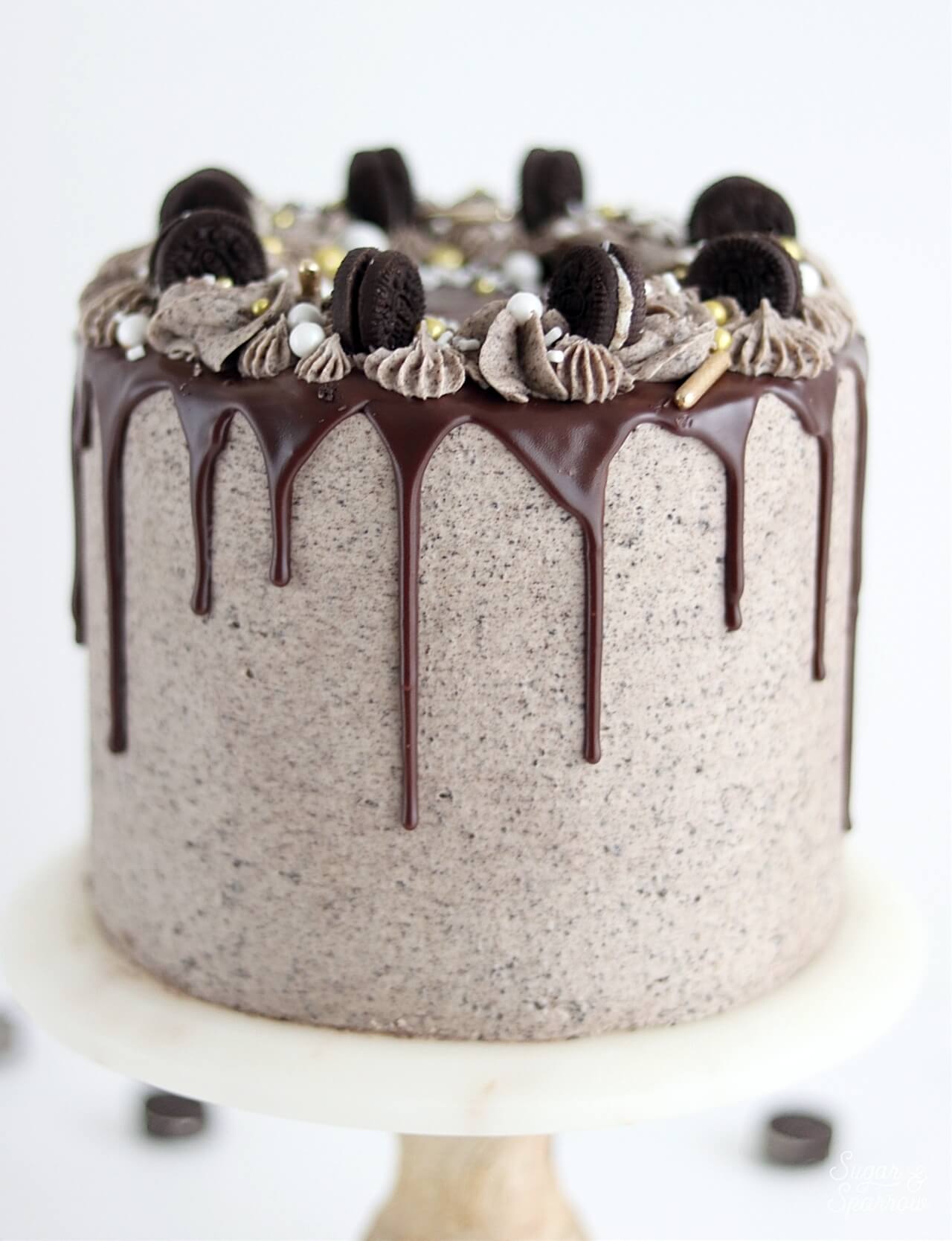 Oreo cookies and cream cake recipe