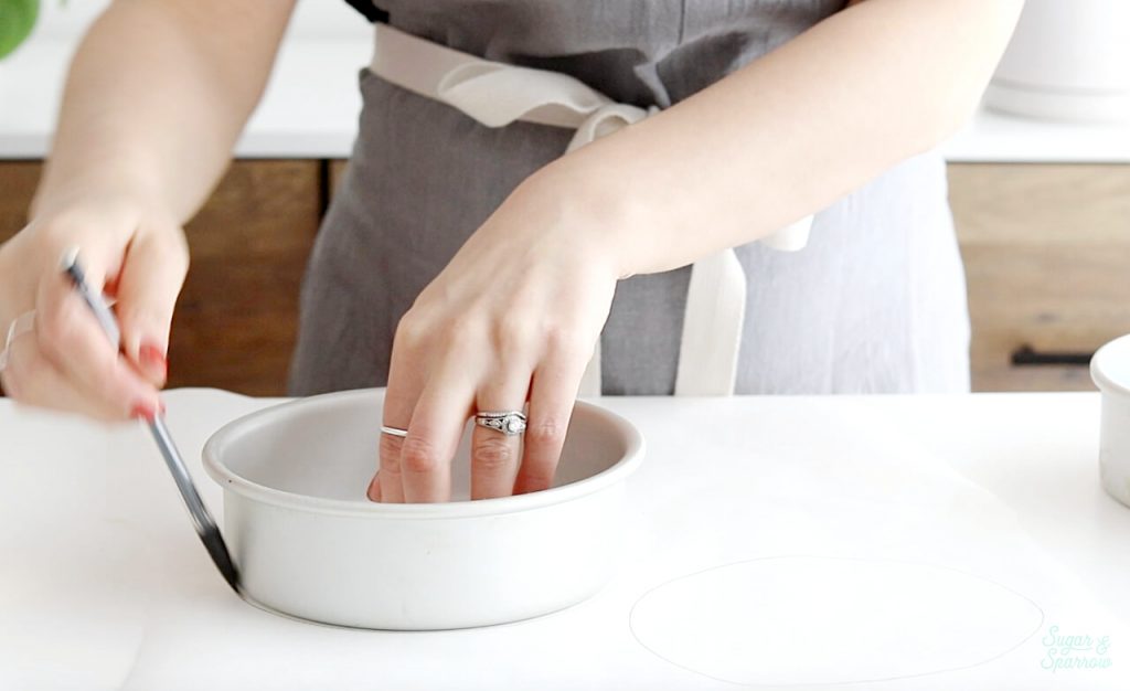 how to make cake pan liners