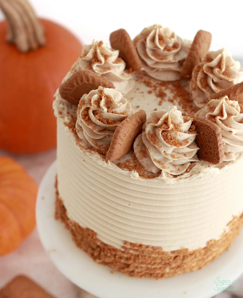 biscoff frosting with pumpkin cake recipe