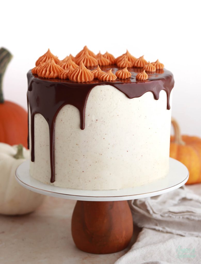 pumpkin cake with brown butter frosting recipe