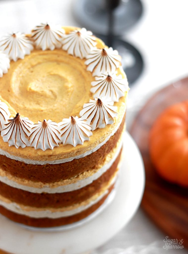 Pumpkin Pie Layer Cake Recipe