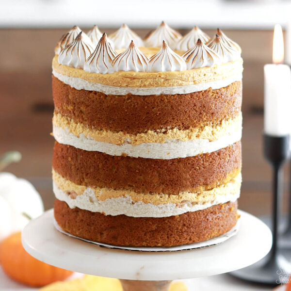 pumpkin pie layer cake recipe