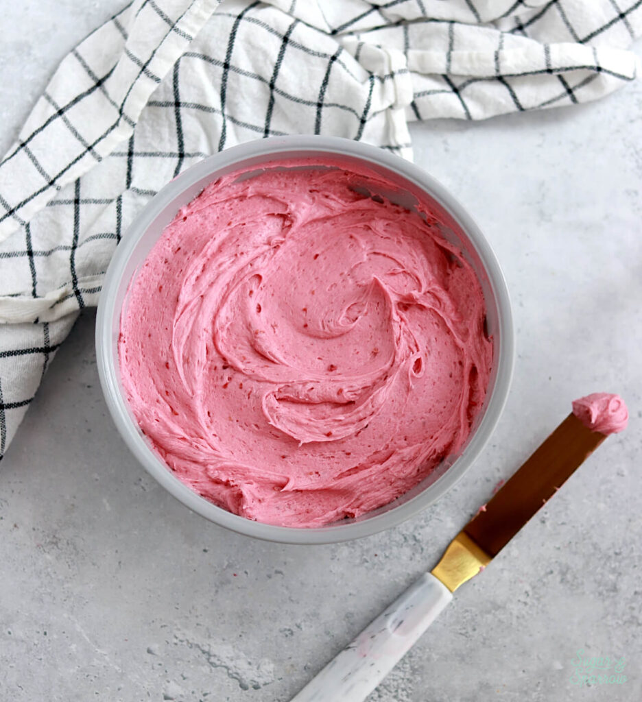 raspberry frosting recipe