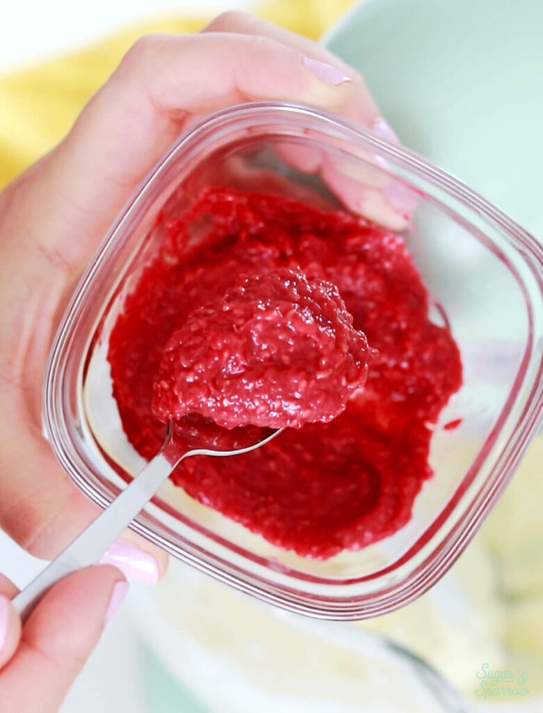 how to reduce fresh raspberries