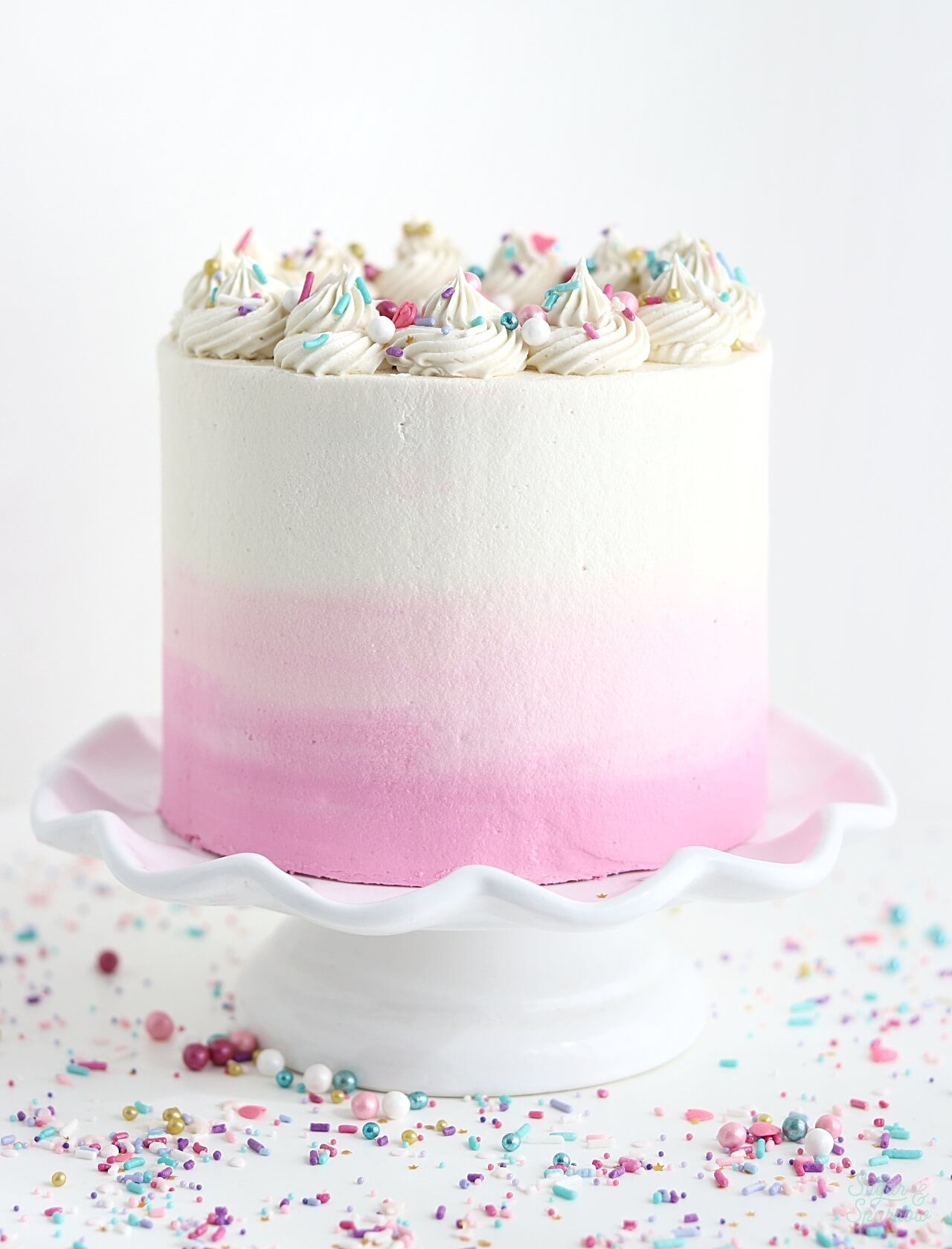 vanilla cake with vanilla buttercream recipe