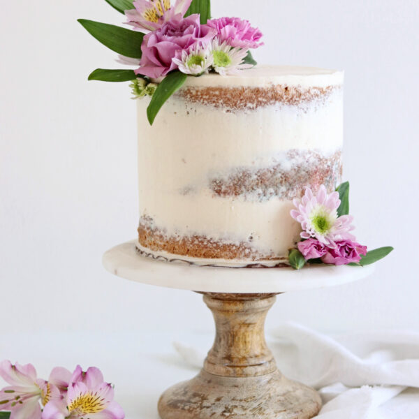 semi naked cake tutorial