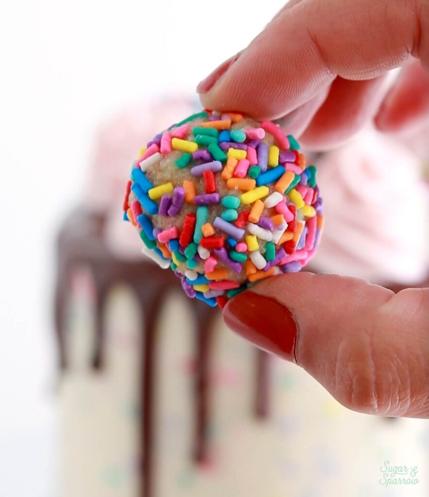 funfetti cake truffles recipe