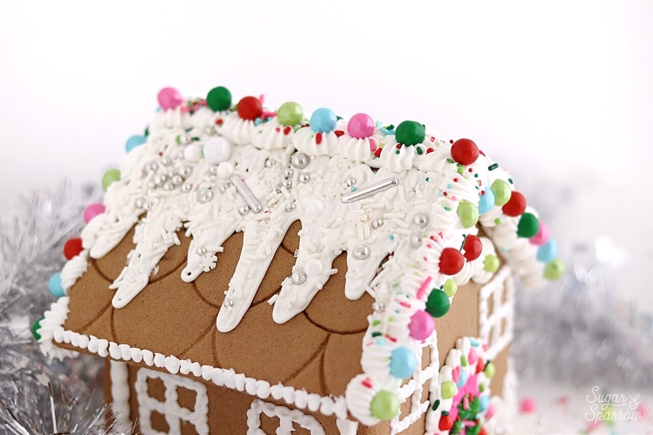 how to make a strong gingerbread house for decorating