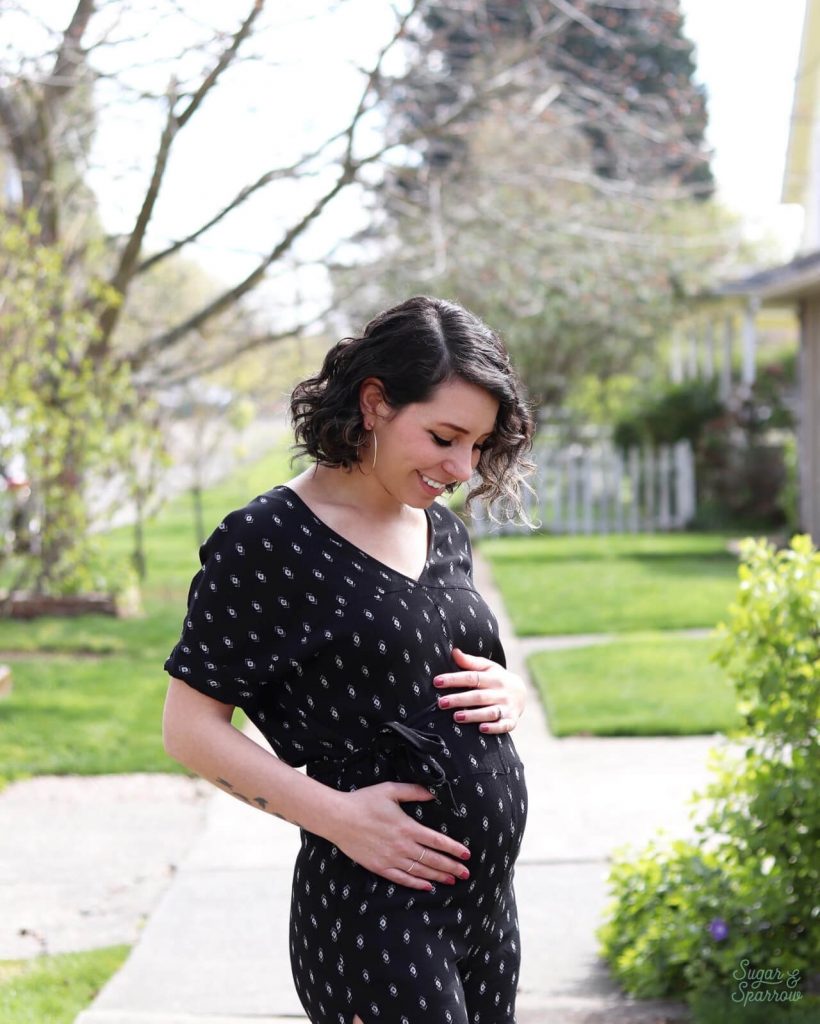 sugar and sparrow maternity photos