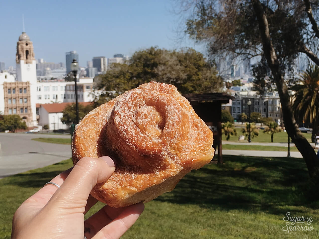 morning bun from Tartine Bakery